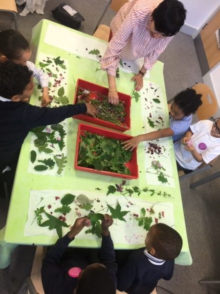 Ekta Kaul Workshop with Children at St Thomas's School