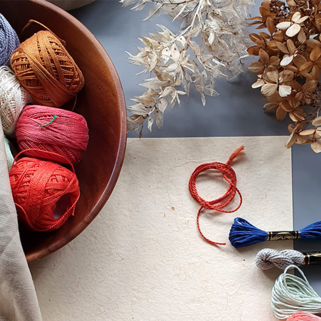 Embroidery retreat wales 2023 Ekta Kaul